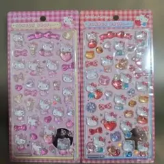 【国内正規品】ボンボンドロップシール　サンリオ第二弾　ハローキティ2種セット