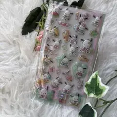 新品　ぽちゃこ　ポチャコ　ぷくぷくシール　ぷっくり　3D シール