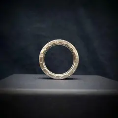 【正規品／刻印◎】BVLGARI ビーゼロワン K18WG 2バンド 美品17号