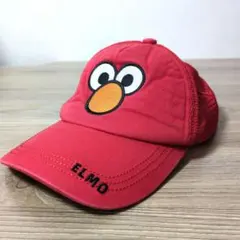 SESAME STREET エルモ キッズ キャップ 赤