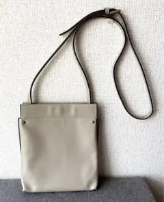 terawear emu グレー 合成皮革 ショルダーバッグ 未使用