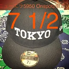 サイズ 59.6 cm 7 1/2 オンスポッツ限定 Tokyo logo 2