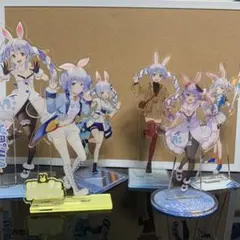 ポケコロツイン 宝鐘マリン 兎田ぺこら アクリルスタンド ぺこマリ