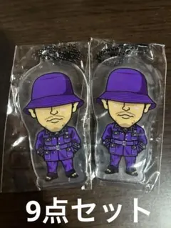 世界 BOT クリアチャーム 缶バッジ のぼり 9点 セット