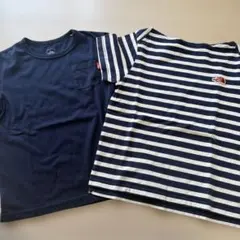 THE NORTH FACE Tシャツ 130 ネイビー　2枚セット