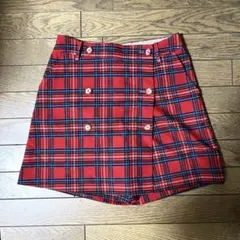 ゴルフウェア　マンシングウェアのキュロットスカート　9号（M）