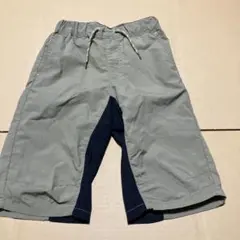 GU 130 ハーフパンツ カーキ/ブラック