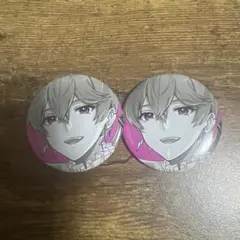 いれいす　ないこ　Dream'n Girl缶バッジ　モノクロ