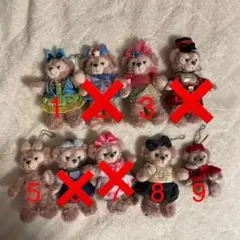 シェリーメイ ぬいぐるみバッジセット(バラ売りOK)