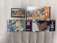 ハイキュー　ステッカー カード　4枚セット 烏野 黒尾　白布