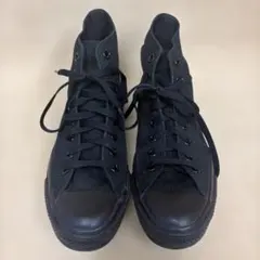 コンバース オールスター オールブラック サイズ8 26.5cm USED