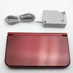 上下IPS Newニンテンドー3DS LL メタリックレッド　19143