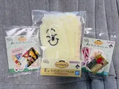 一番くじ くまのプーさん E賞 もこもこルームソックス J賞ステッカー2種