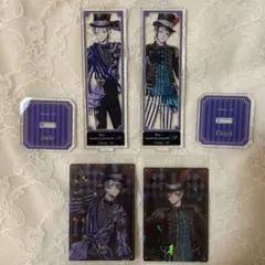 ツイステ　ツイステカフェ　フロイド　ジェイド　アクスタ　ウエハース