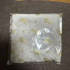 IL BISONTE タオルハンカチ ベージュ