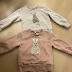 姉妹お揃い トレーナー2セット