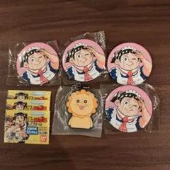 ガシャポン 쿠지 僕とロボコあそーと バンダイ 缶バッチ ラバーマスコット