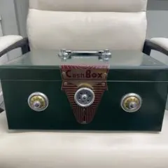 ビンテージ】 手提げ金庫 内田洋行 昭和レトロなキャッシュボックス
