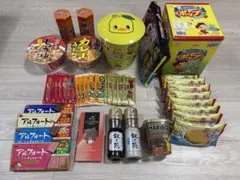 食品詰め合わせ ゴディバ 叙々苑 チキンラーメンドーム缶 ペコちゃんキャンディ等のサムネイル