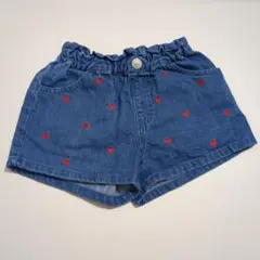 アプレレクール　デニムショートパンツ 90