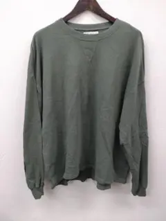 (12) HEART MARKET クルーネック スウェット カーキ