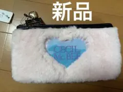 【新品】CECIL McBEE ピンクファーポーチ