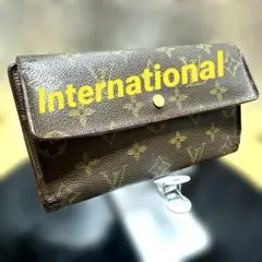 ①★準良品♪モノグラム 三つ折り長財布のサムネイル