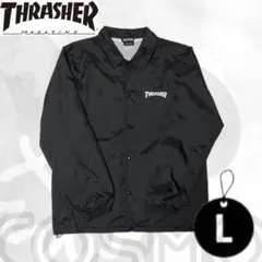 THRASHER スラッシャー　ネイビー コーチジャケット　L 美品 THRASHER スラッシャー ネイビー コーチジャケット L 美品