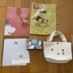 ムーミン スヌーピー ミッフィーグッズセット