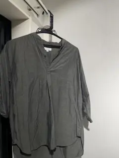 BEAUTY&YOUTH ユナイテッドアローズ スキッパーシャツ グレー M