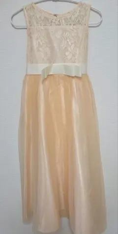 発表会黄色ドレスと袖のセット