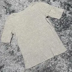 UNIQLO グレー Tシャツ M 五分丈