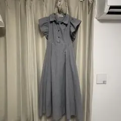 as know as pinky チェック柄 ノースリーブワンピース