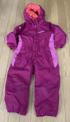 モンベル　キッズスノーウェア　　100cm ピンク