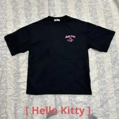 Hello Kitty 半袖Tシャツ ブラック　L