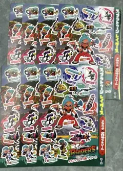 スプラトゥーン　シール　７枚セット　コロコロコミック　2026年10月号付録