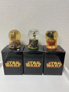 STAR WARS ウォーターグローブ 3個セット