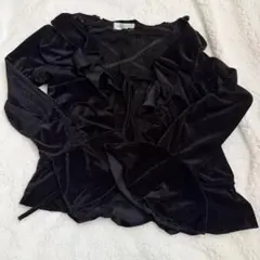 y2k フリル付きトップス キャミソールセット キラキラ　カーディガン