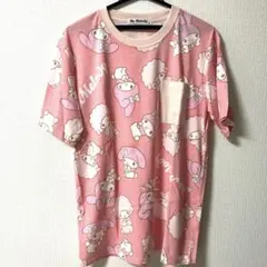 新品　タグ付き　サンリオ　マイメロディ　マイスウィートピアノ Tシャツ 半袖　L