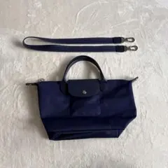ロンシャン ル プリアージュ ネオ Sネイビー 2WAY ショルダー