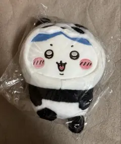 ちいかわ パンダなぬいぐるみ（ハチワレ）