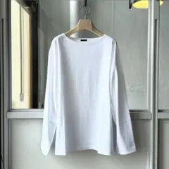 COMOLI 25SS COTTON JERSEY BOAT NECK 3のサムネイル