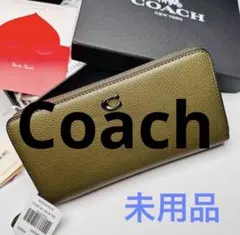 H7790B◾️美品 コーチ ラウンドファスナー Cロゴ 長財布 - メルカリ