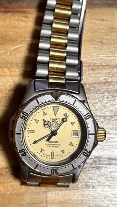【動作OK】TAG HEUER タグホイヤー 腕時計 プロフェッショナル2000 楽天市場】TAG Heuer タグ ホイヤー プロフェッショナル 2000シリーズ