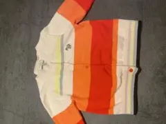 Paul Smith カーディガン 3A オレンジストライプ