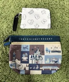 ディズニー　パスケース　ポーチ　ペンケース
