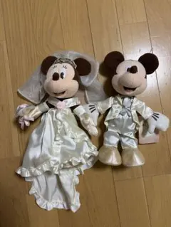 ミッキー ミニー ウェディングぬいぐるみセット