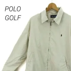 【ポロゴルフ】 古着 メンズ スイングトップ ブルゾン L ラルフローレン