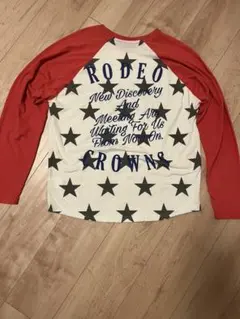 RODEO CROWNS ラグランカットソー スター柄のサムネイル