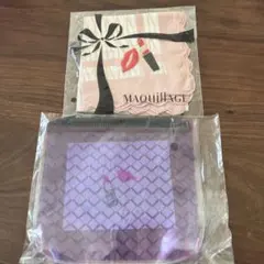 新品未開封MAQuillAGEマキアージュハンカチ＆ポーチセット